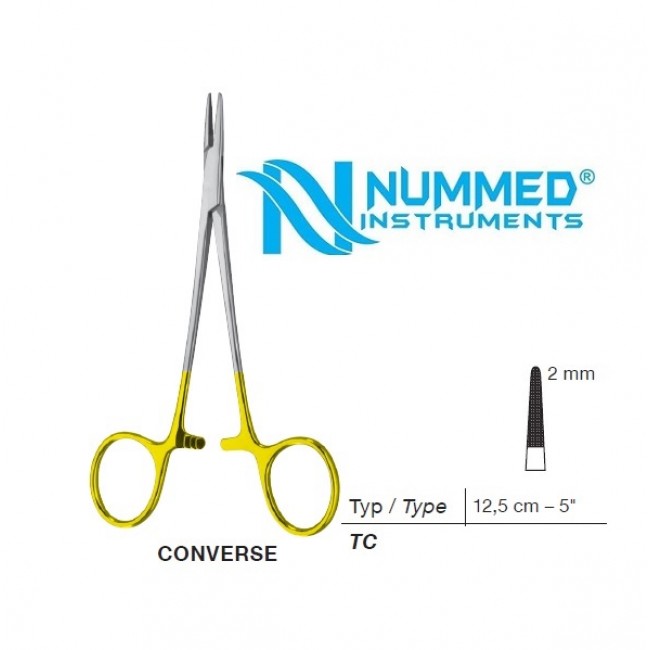 Converse Needle Holder,12.5 cm,TC